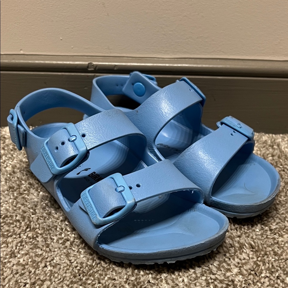 Birkenstock Kids Light Blue Sandals US Size 2 EU 33